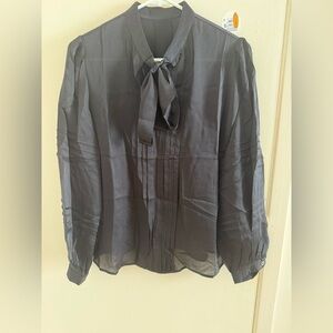 New Elegant Black Women's Blouse